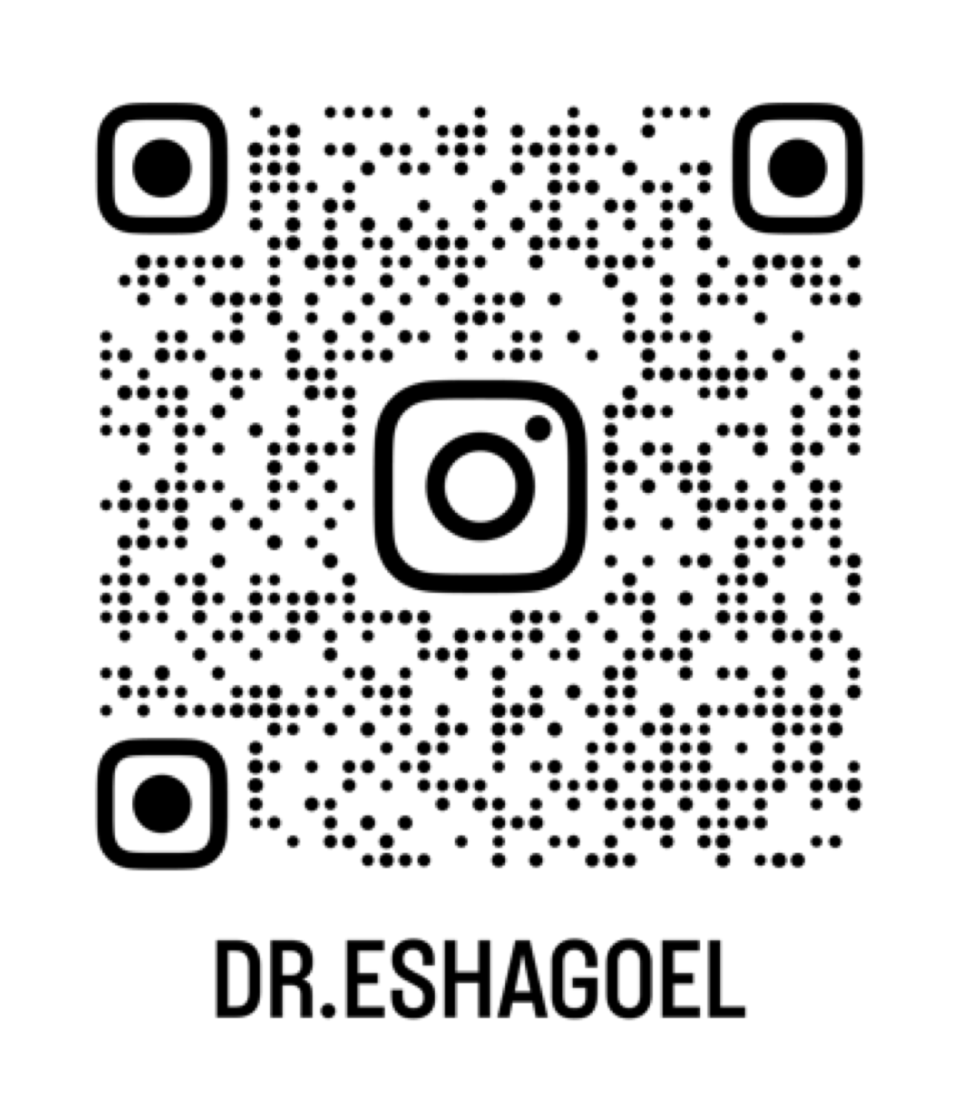 Instagram QR code for @dr.eshagoel